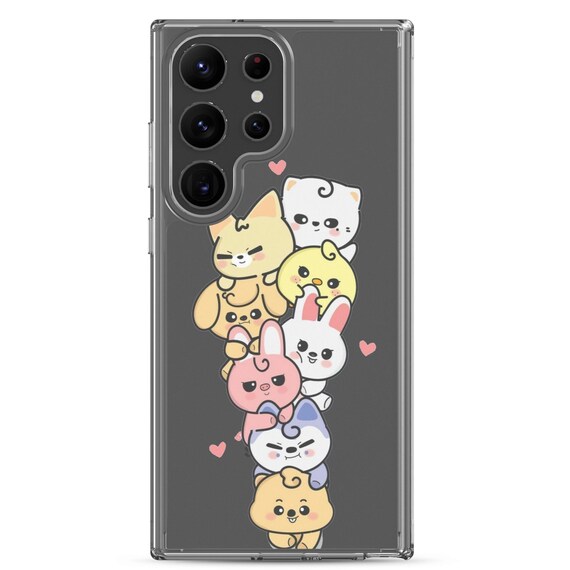 Cute Cartoon Stray Kids SKZOO SKZ Characters Clear Case for