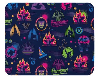 Disneyland Fantasmic Patterned Mouse Pad