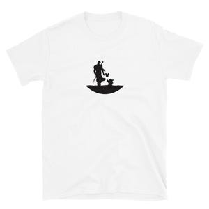 The Mandalorian Disney Parks Balloon White Short-Sleeve Unisex T-Shirt