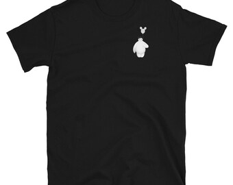 Disneyland Baymax Big Hero 6 Mickey Balloon Black or White Short-Sleeve Unisex T-Shirt