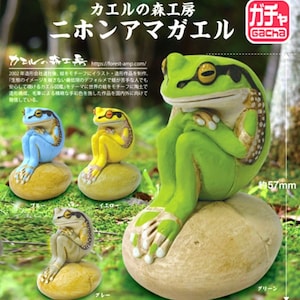 Kitan &quot;Sit Still&quot; Frog Gashapon