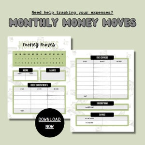 MONEY MOVES TRACKER