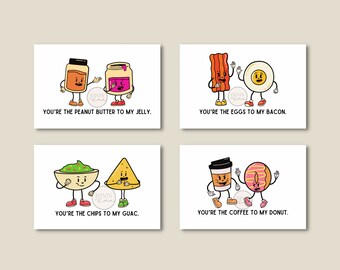 Printable Food Valentine Bundle [Digital Download]