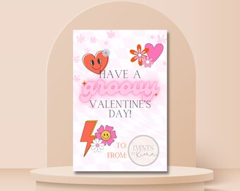 Printable Groovy Valentine’s Cards [Digital Download]