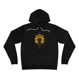 Forgive Gratitude Harmony Goddess Unisex Fleece Pullover Hoodie