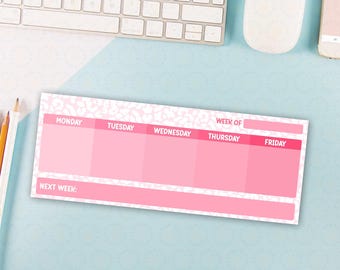 Notepad | Keypad Weekly Planner, Shopping List, To-Do List