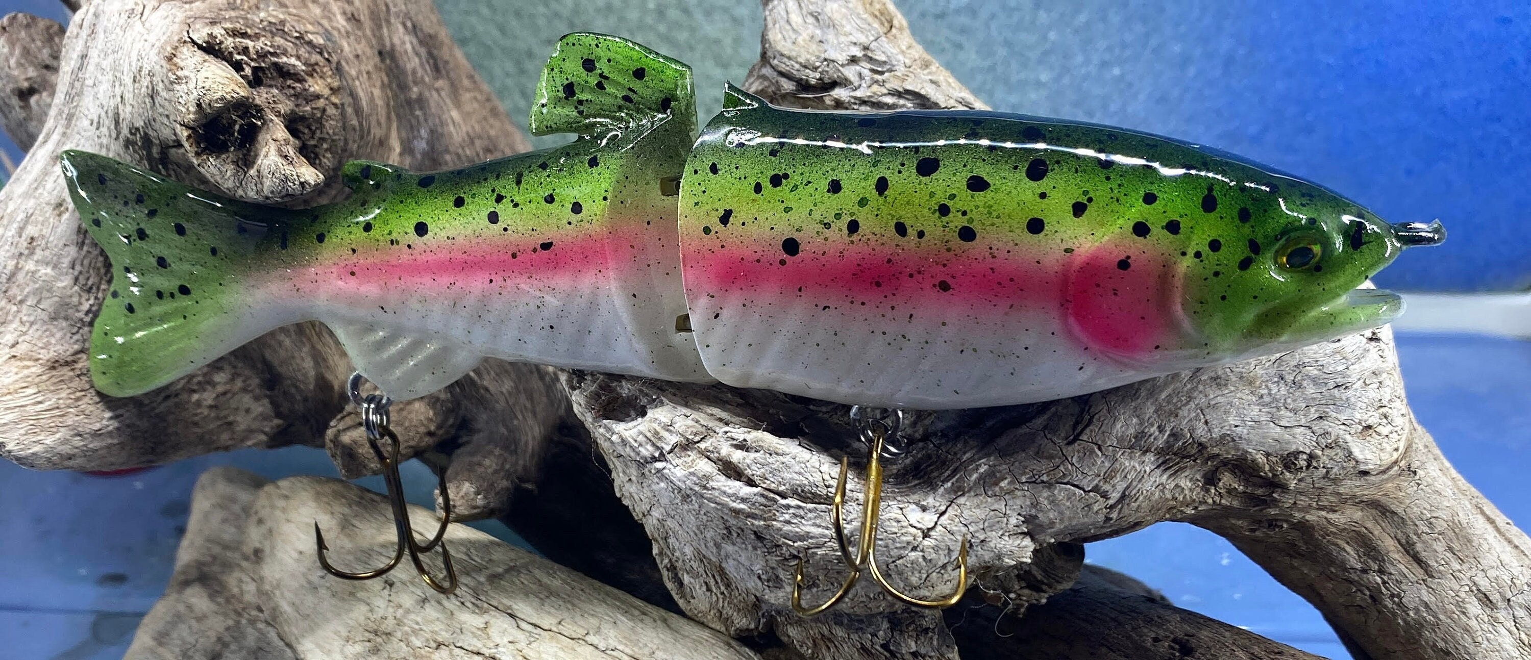 Supreme - Supreme Dardevle Lure Rainbow Trout ② Dardevle Eppinger SUPREME Dardevlet Rainbow Trout 2 7/8
