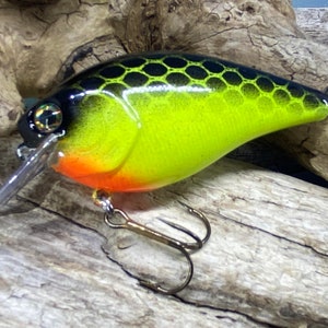 6.5 cm Chartreuse Shad
