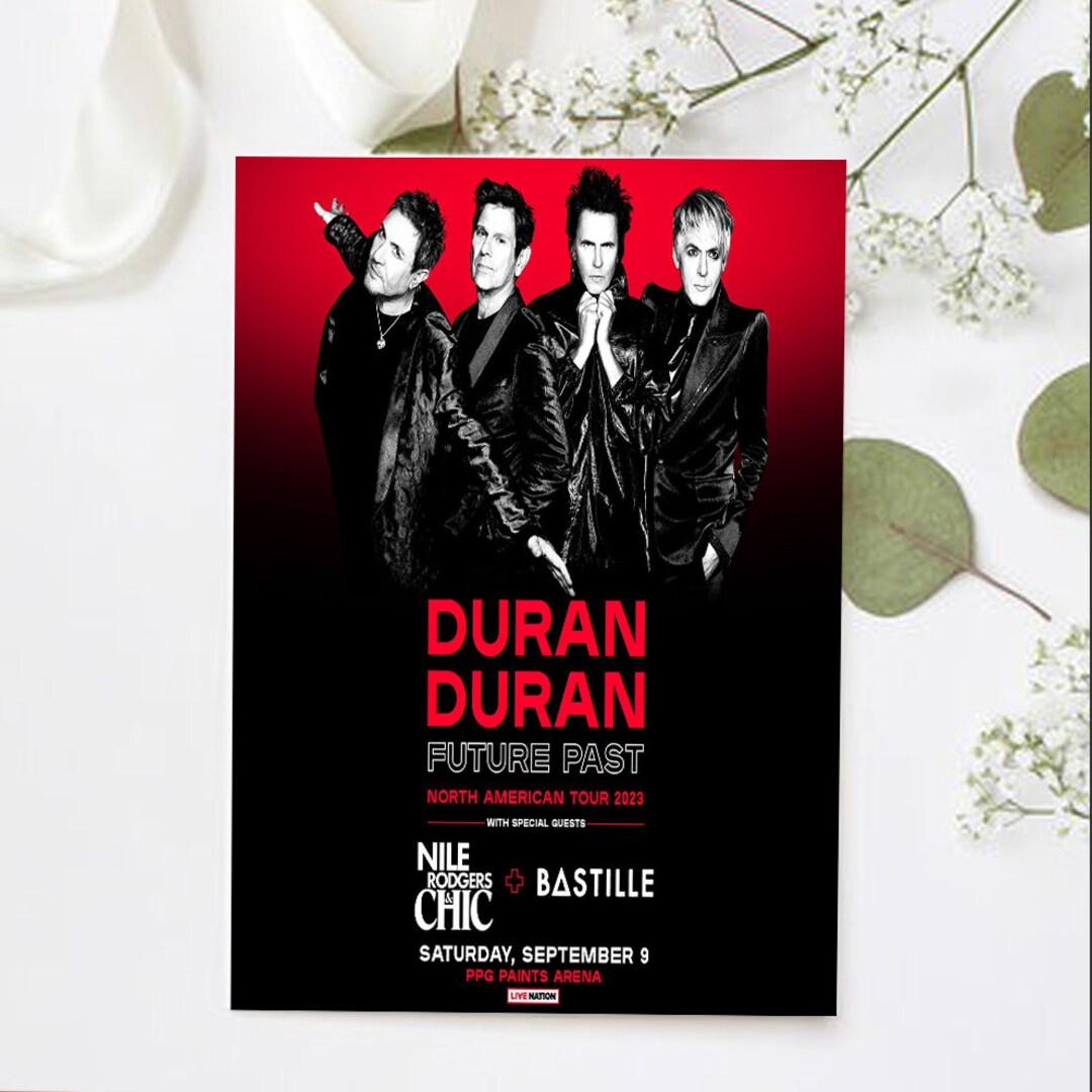 Duran Duran Tour September 9 2023 Poster Etsy
