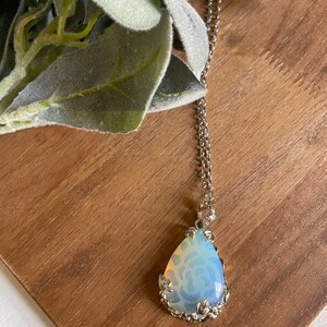 Opal teardrop