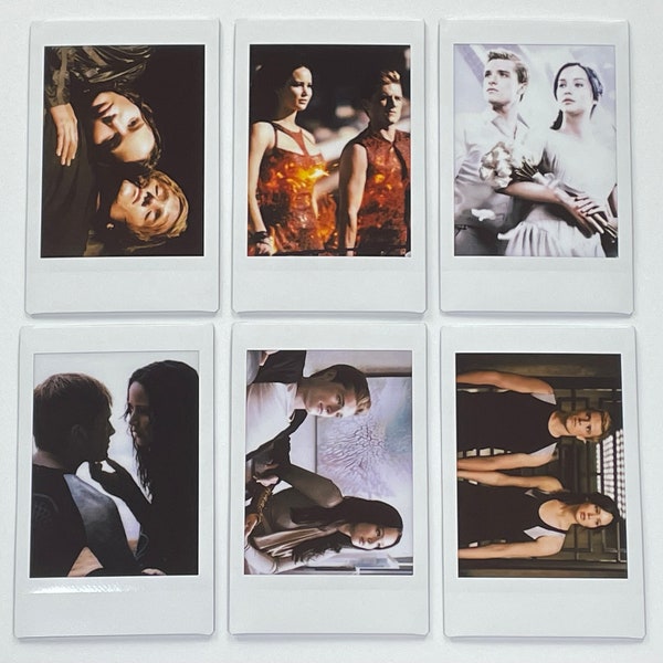 The Hunger Games Katniss and Peeta EVERLARK Mini Picture Prints (INDIVIDUAL)