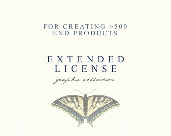 Licence étendue : ensemble graphique de la boutique Ayhanstudio