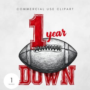 1 Jahr Down Digital Png Design Erster Geburtstag PNG Fußball Eins Jahr Png Fußball ein Geburtstag Es ist mein Geburtstag Sublimationsentwurf