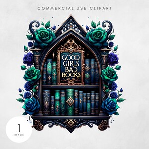 Las buenas chicas leen libros malos PNG BookTok Diseño de sublimación para amantes de los libros Descarga digital Book Tok Humor Bookish PNG Amantes del romance melancólico