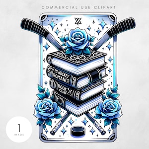 Hockey Romance Book Club PNG Niedliche digitale PNG Bücherwurm Clipart für Aufkleber Spicy Reader Designs Smut Reader Hockey Romance Digital Download