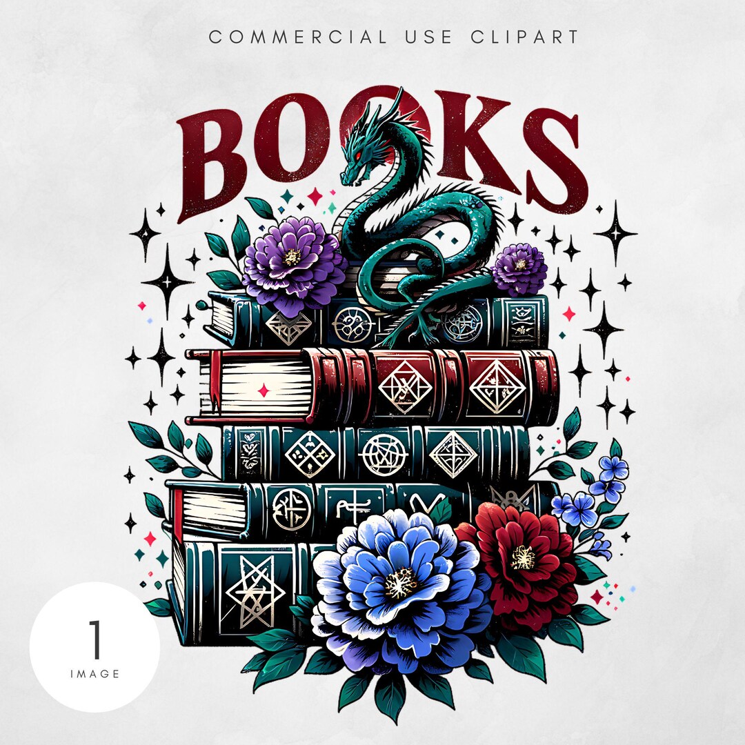Fantasy Book Lover PNG I Like Books PNG Book Png Reading Png Digital ...