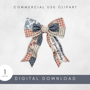 Patriottische flirtstrik PNG-ontwerp, faux patchwork sublimatie digitale download, Americana Amerikaanse vlag juli trendy png