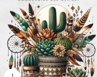 Western Cactus Aztec PNG Retro Rodeo Cowboy Design Boho Western Buffalo PNG Vintage Rodeo Sublimation Design Instant Download for T-Shirt