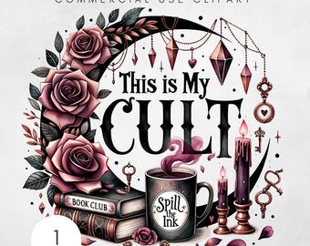 Fun Book Club Saying Png Gothic Bookish Sublimation Design Fantasy Book Lover Morally Grey Book Lover Gift Dark Academia Bookish Design