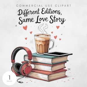 Audiobook E-Reader Book PNG Still Reading Cute Trendy Digital Download for Book Lovers Stickers Aesthetic Designs Booktok Reader Gifts