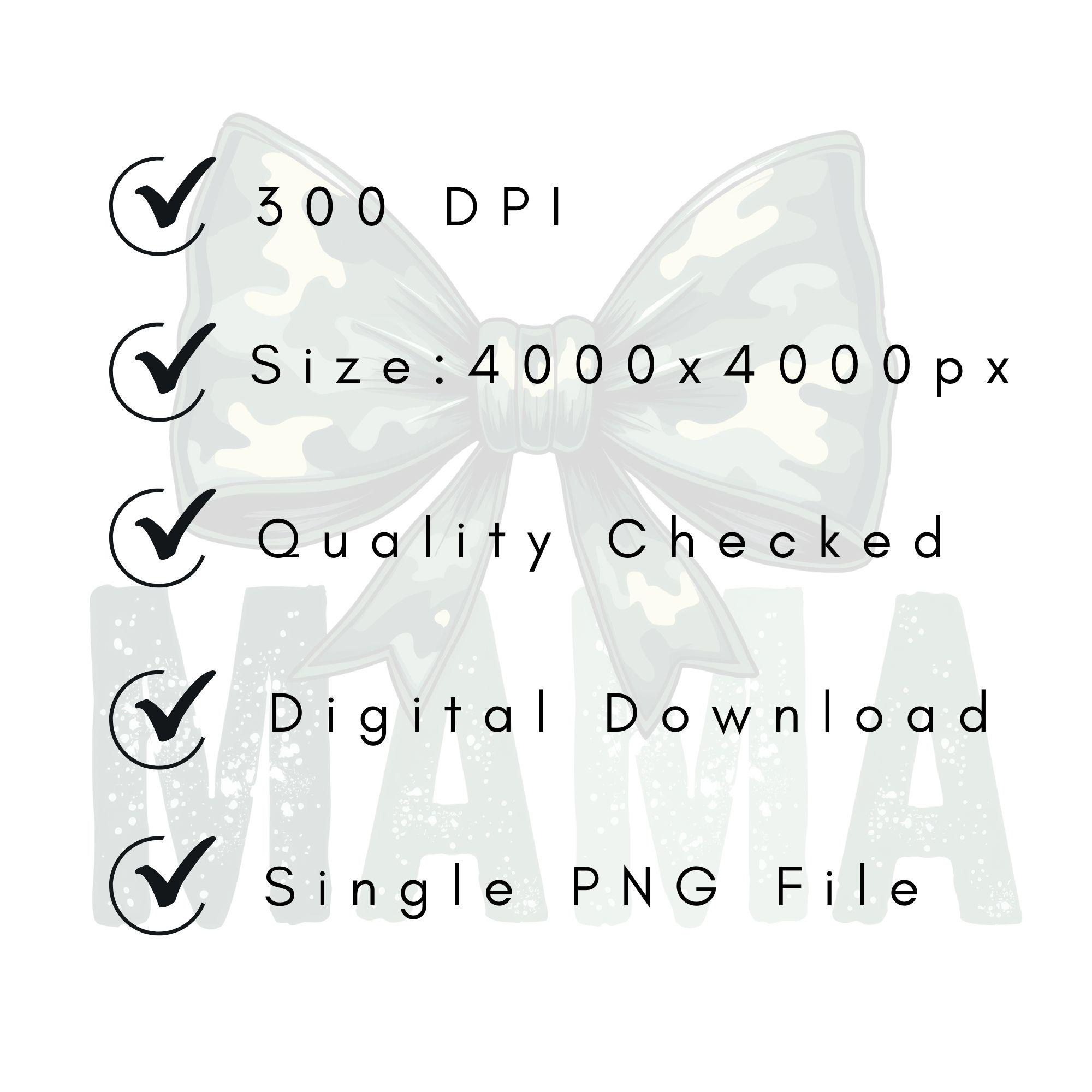 Mama Camo Coquette Bow PNG, Old School Camo Png, Girls Camo Bow Png ...