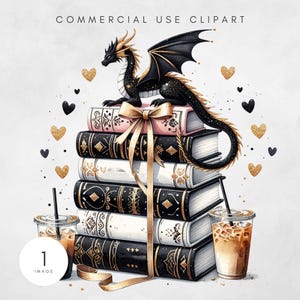 Gut gelesen und koffeinhaltige PNG Bücherwurm Design für Kaffeeliebhaber Sublimationsgeschenk für Leser Digitaler Download Fantasy Buch Stapel Grafikdatei