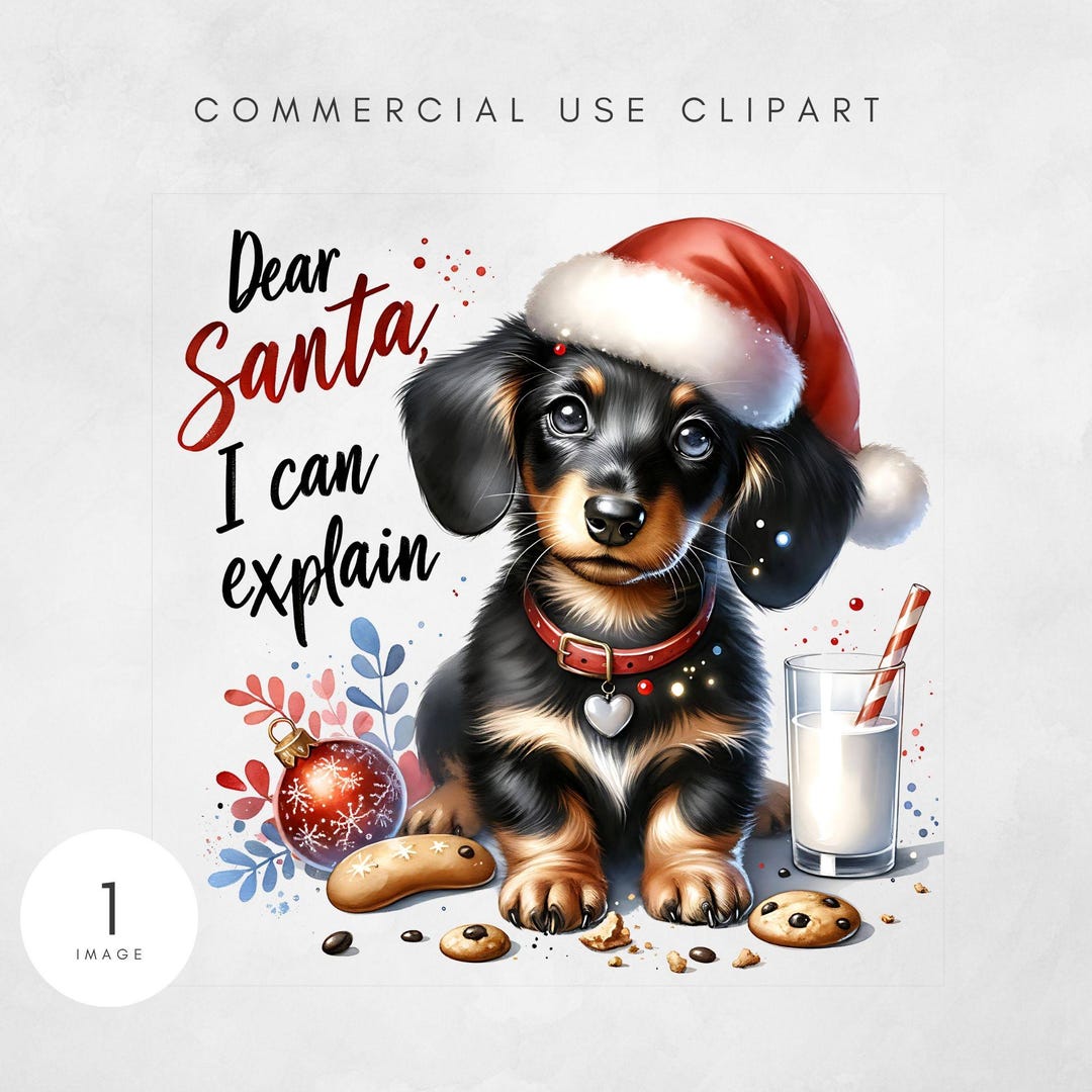 Holiday Wiener Dog Png Funny Christmas Dachshund Sublimation Design ...