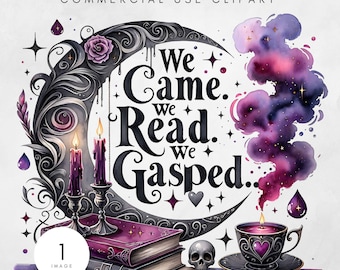 Fun Book Club Saying Png Gothic Bookish Sublimation Design Fantasy Book Lover Morally Grey Book Lover Gift Dark Academia Bookish Design