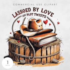 Cowboyromantiek png, direct downloaden voor leesgrage ontwerpen, trendy sublimatie voor stickers, T-shirts en cadeaus