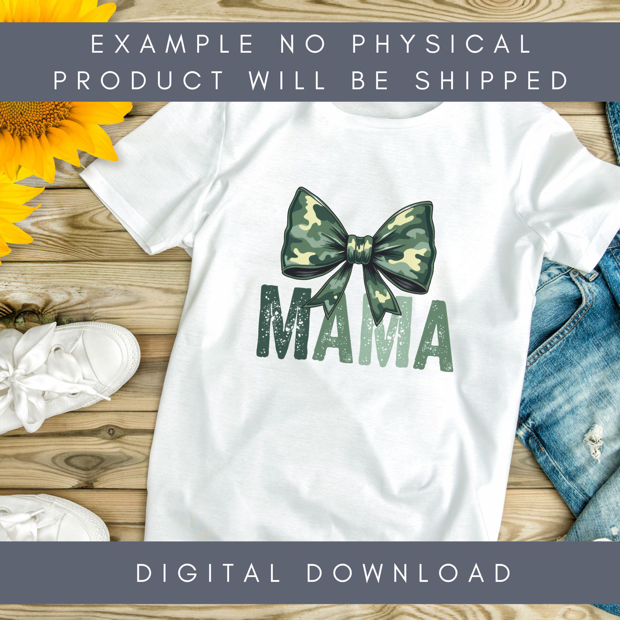 Mama Camo Coquette Bow PNG, Old School Camo Png, Girls Camo Bow Png ...
