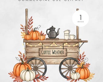 Kaffee Wetter PNG: Gemütliches Herbst Sublimationsdesign, digitaler Download für Kaffeeliebhaber, Retro Herbst Grafik