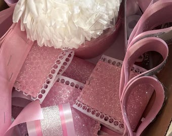 Homecoming Mum Kit | DIY Essential Edition Loops, Braids, Chains, Backers