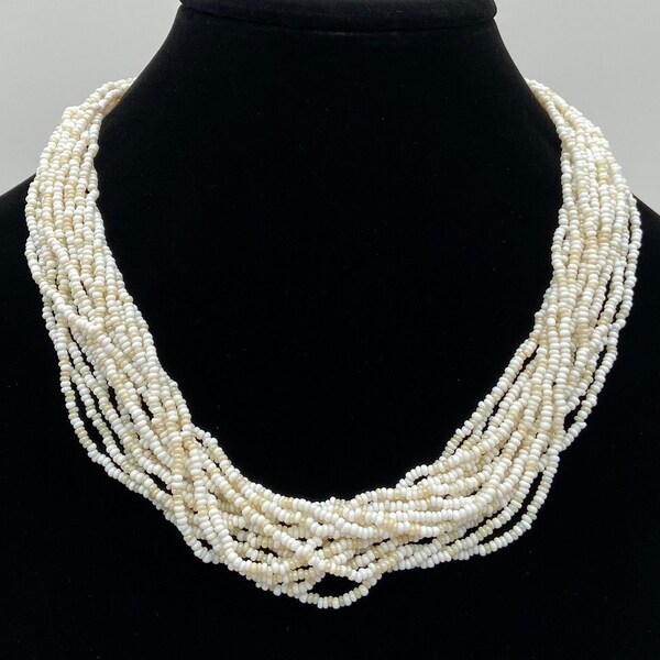 Allie Seed Bead Long Necklace Multi Wholesale