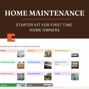 Coda Template: Home Maintenance Starter Kit
