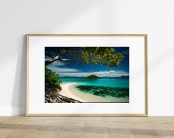 Deserted Island | Sun, Sea & Surf | Tropical | Resort | Printable digital art | Wall art | Home | Office