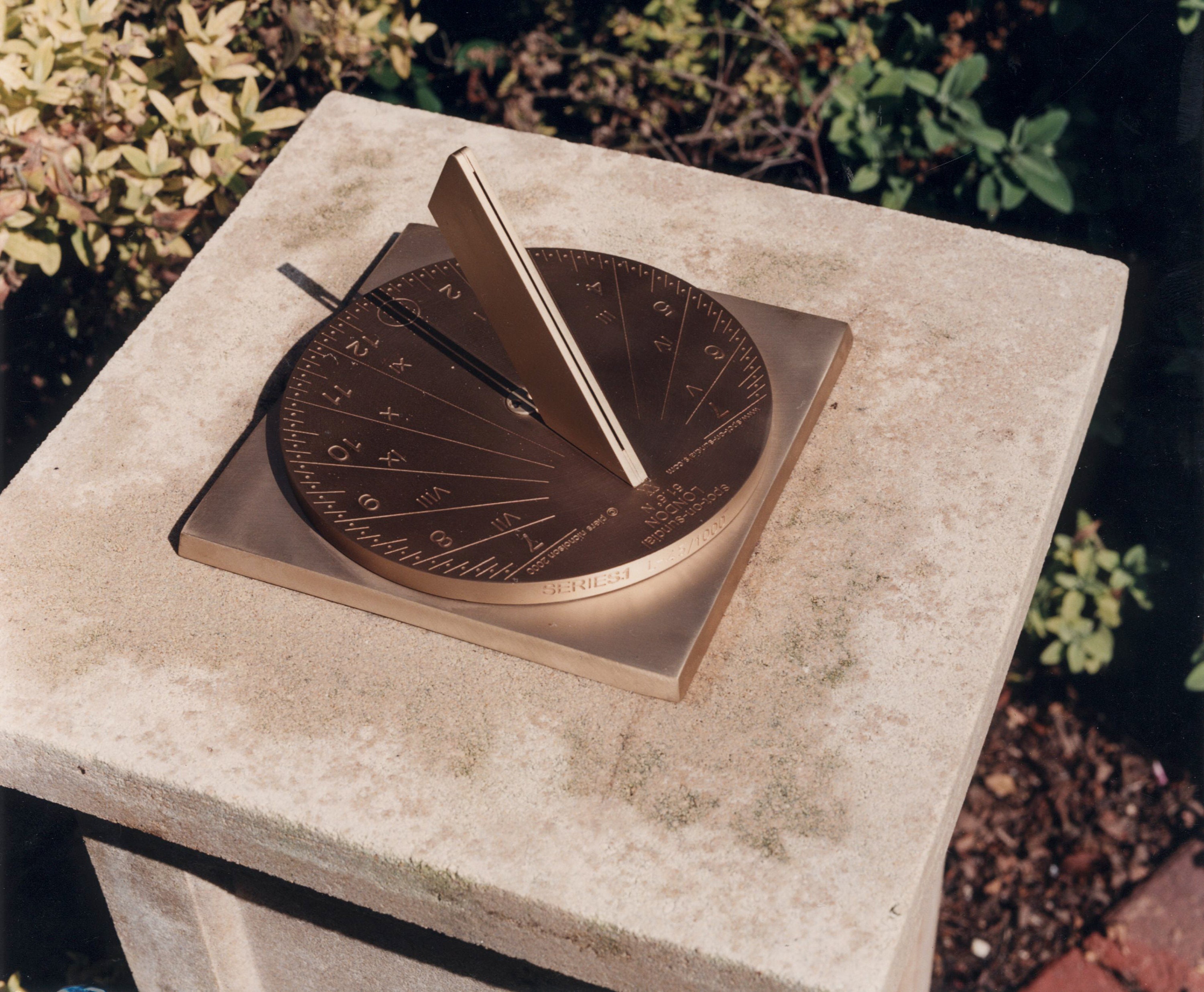 Solid Brass Scientific Sundial 17cm London Model by Spoton Etsy
