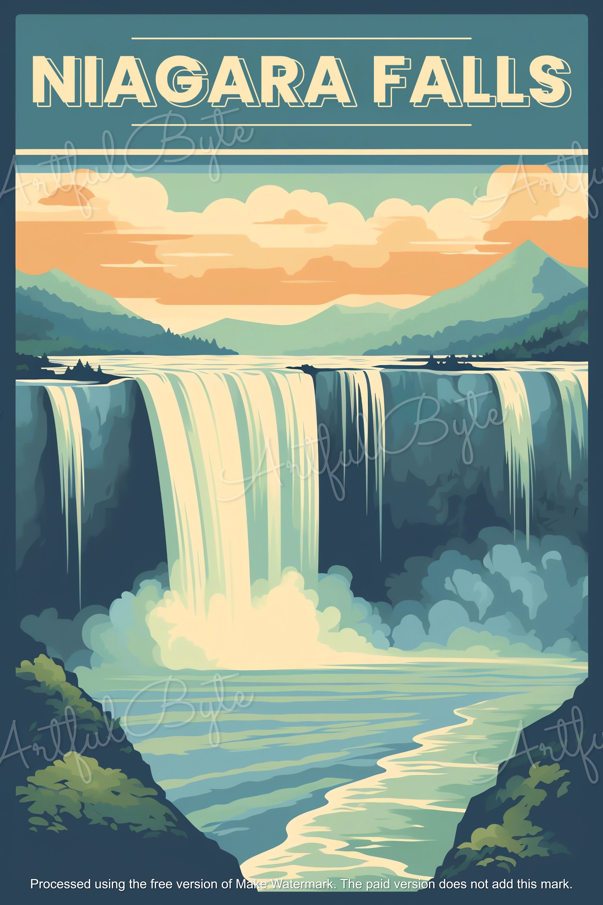Póster NACNIC Vintage de Martini