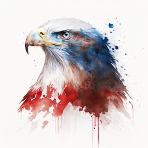 Aquarell Adler