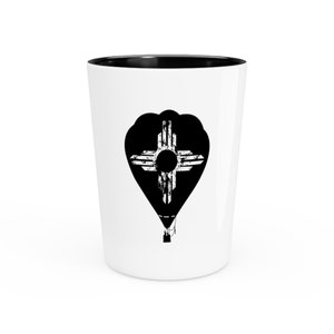 Zia Hot Air Balloon Shot Glass