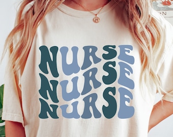 Groovy Nurse Shirt, Registered Nurse, Nurse Appreciation, RN LPN, Nursing School, Future Nurse shirt, Nurse Gift, RETRO shirt, Student Grad