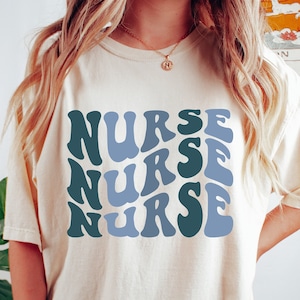 Groovy Nurse Shirt, Registered Nurse, Nurse Appreciation, RN LPN, Nursing School, Future Nurse shirt, Nurse Gift, RETRO shirt, Student Grad