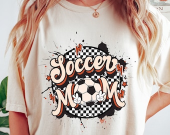 Soccer Shirt, Leopard Mom Shirt, Mama Shirts, Mothers Day Gift, Mama Gift Tee, Soccer Shirt Women, Game Day Shirt, Soccer Mom Leopard Shirt