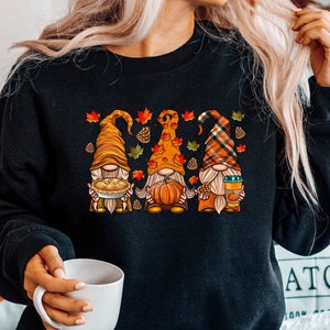 Fall Sweatshirt, Fall Shirt, Ahh Fall Shirt, Pumpkin Shirt, Autumn Shirt, Fall, Fall Season Sweatshirt, Fall Leaves Shirt, Fall Gnome Shirt