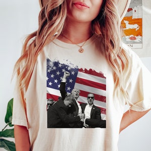 Take your best shot Donald Trump, Trump 2024 T-shirt,Republican T-shirt, Make America Great Again, Trump Shot shirt, MAGA Supporter Apparel