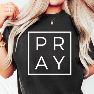 Pray Shirt, Slay Pray Shirt, Prayer Shirts, Christian Women Shirts, Christian Pray Shirts, Pray on It Shirt, Religious Shirt Gift, Pray Tees