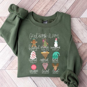 Jesus God Says I Am Christmas Christian Shirt Jesus God Says I Am Christmas Christian Shirt