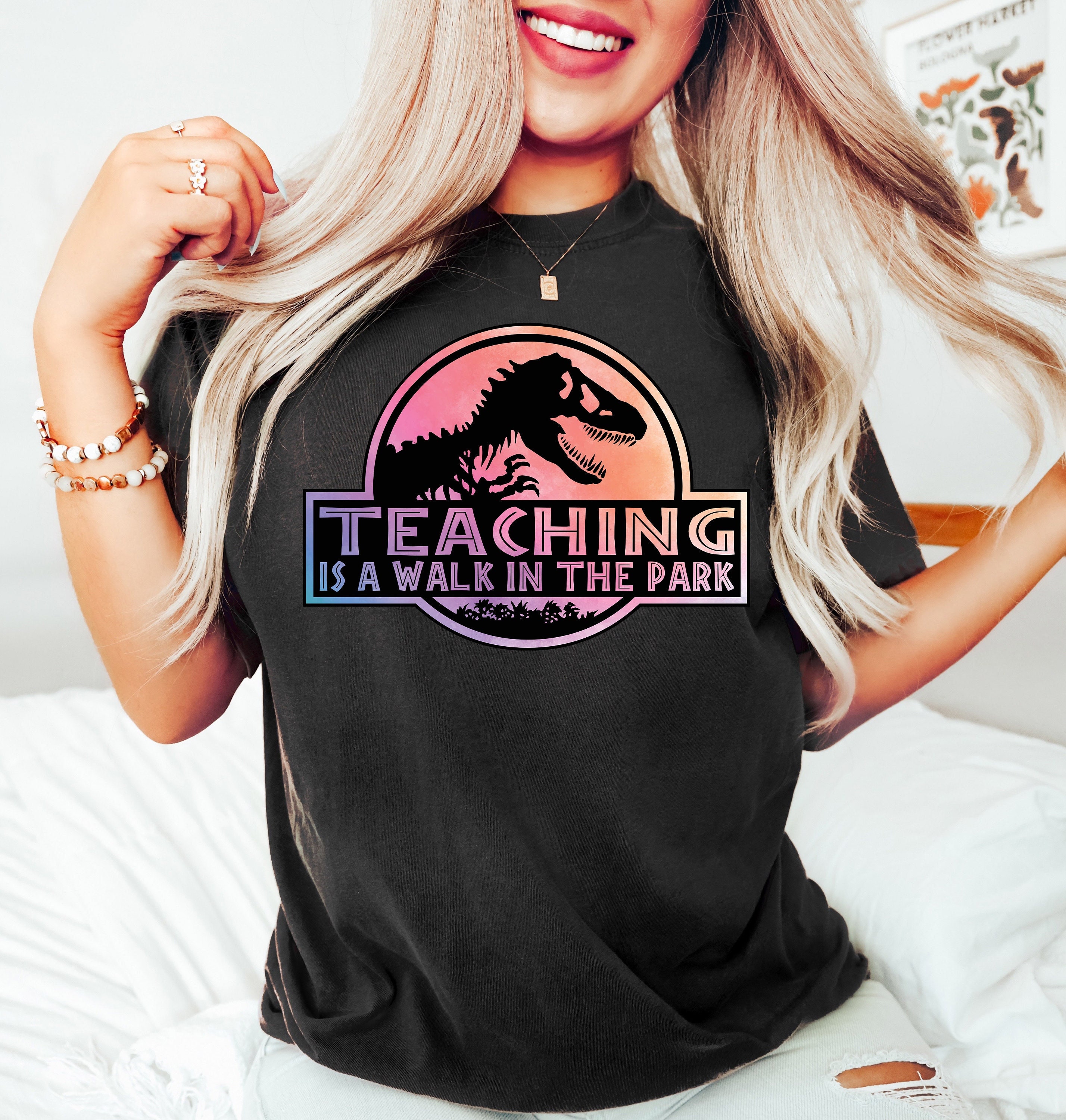 Teaching Is A Walk In Park Teacher T Shirt Teaching Is A Walk In Park Teacher T Shirt