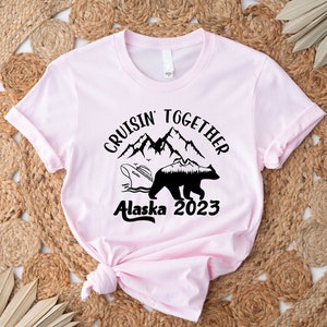 Cruisin' Together 2023 Family Matching Shirt, Alaska Travel Shirt ...