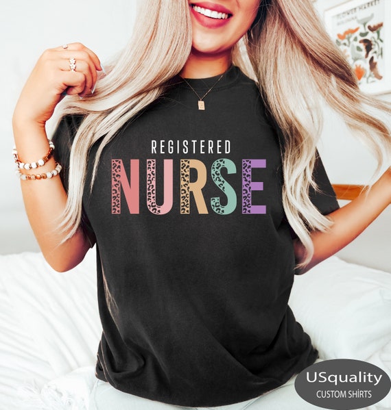 Registered Nurse Shirt for Women RN Tshirt for Registered Nurse Gift for Registered Nurse RN Graduation Gift Nursing T shirt for Nurse Etsy UK
