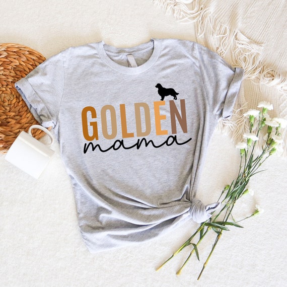 Golden Retriever Mama Shirt Golden Lover Owner Gifts Dog Mom Golden Retriever Mama Shirt Golden Lover Owner Gifts Dog Mom